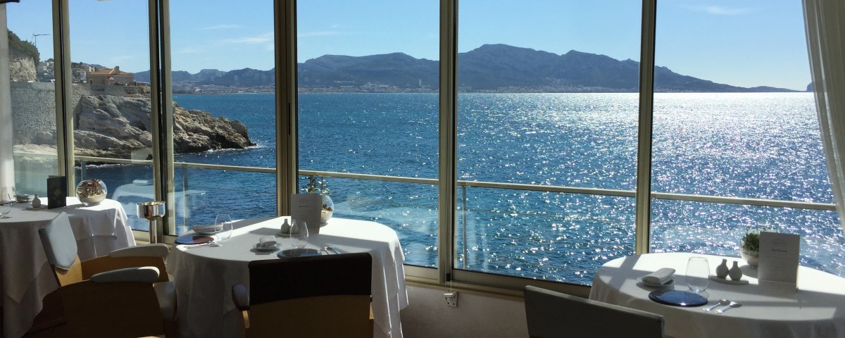 La vue depuis la salle du Petit Nice